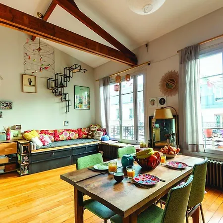 Unique Apartment- 50 Sqm- Montmartre